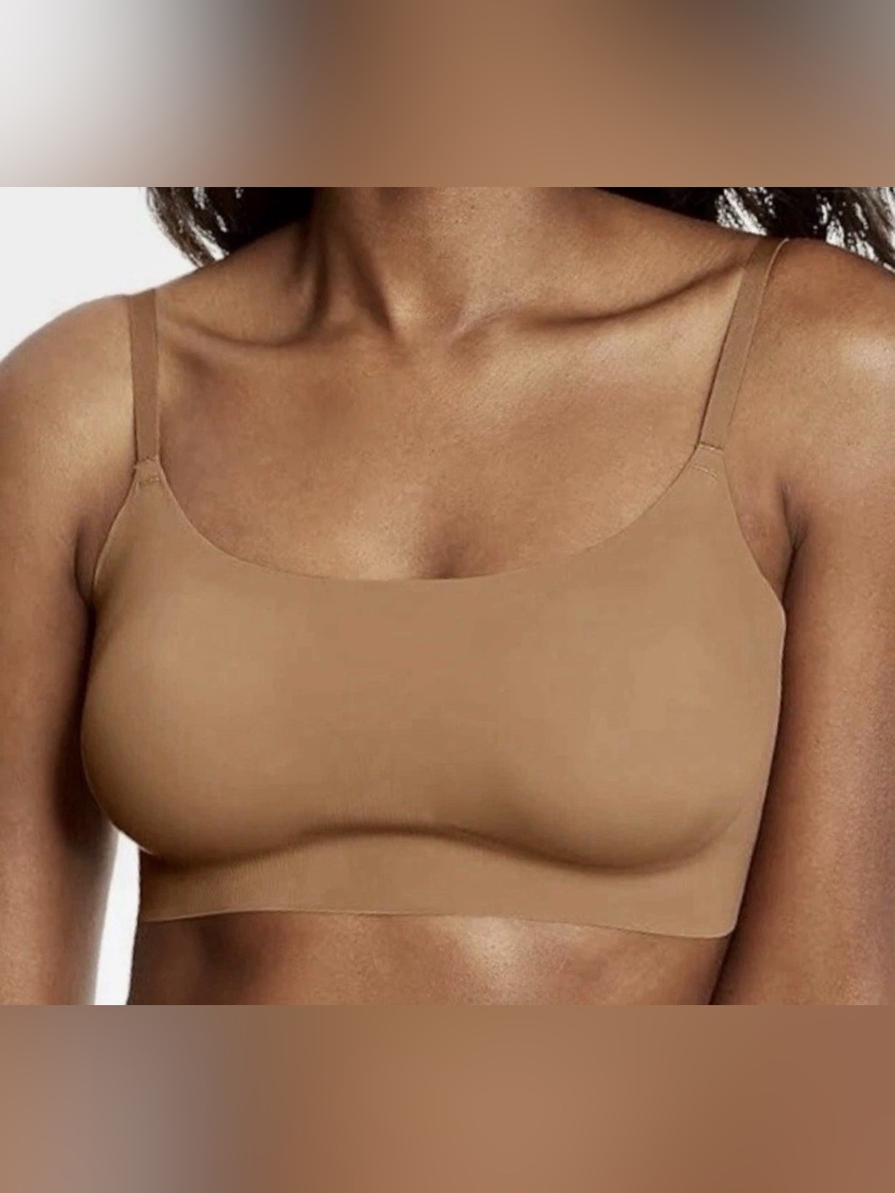 Maidenform Flex Comfort Modern Cinnamon Butter Wireless Bralette Bra Size 2XL